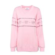 Sweatshirt Chiara Ferragni Collection , Pink , Dames