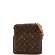 Pre-owned Leather louis-vuitton-bags Louis Vuitton Vintage , Brown , D...