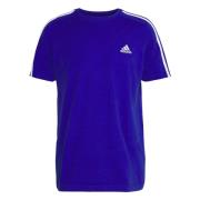 Essentials 3 Bandas T-shirt Adidas , Blue , Heren