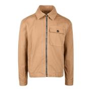 Katoenen Stijlvolle Buitenkleding Haikure , Brown , Heren