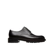 Leren Veterschoenen Bally , Black , Heren