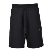 Katoenen Bermuda Shorts Vivienne Westwood , Black , Heren