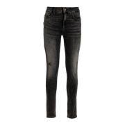 Skinny Jeans met Pailletten Liu Jo , Gray , Dames