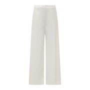 Wijde Broek Stella McCartney , Beige , Dames