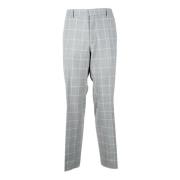 Elegante Wolmix Stretchbroek Hugo Boss , Gray , Heren