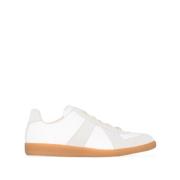 Replica Leren Sneakers Maison Margiela , White , Heren