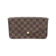 Pre-owned Canvas louis-vuitton-bags Louis Vuitton Vintage , Brown , Da...