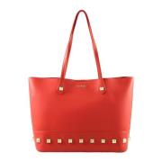 Stijlvolle PU-tas Twinset , Red , Dames