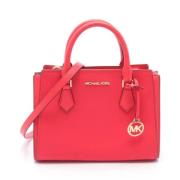 Pre-owned Leather handbags Michael Kors Pre-owned , Red , Dames