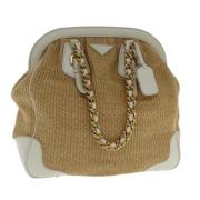 Pre-owned Wool prada-bags Prada Vintage , Beige , Dames