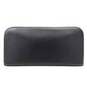 Pre-owned Leather wallets Saint Laurent Vintage , Black , Dames