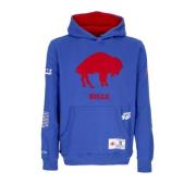 Buffalo Bills NFL Team Origins Hoodie Mitchell & Ness , Blue , Dames