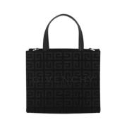 Zwarte Leren Mini G-Tote Tas Givenchy , Black , Dames