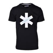 Katoenen T-shirt Bikkembergs , Black , Heren