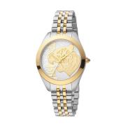 Multicolor Dames Modieuze Horloge Just Cavalli , Yellow , Dames