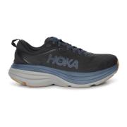 Zwarte Sneakers voor Mannen Aw24 Hoka One One , Black , Heren