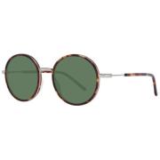 Bruine Herenzonnebril Ronde Frame Scotch & Soda , Brown , Heren