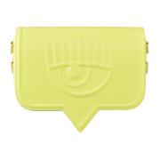 Stijlvolle PU-tas Chiara Ferragni Collection , Yellow , Dames