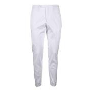 Katoen Elastaan Broek Michael Coal , White , Heren