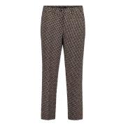 Grafische Print Relaxed Fit Businessbroek Betty Barclay , Black , Dame...