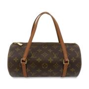 Pre-owned Canvas shoulder-bags Louis Vuitton Vintage , Brown , Dames