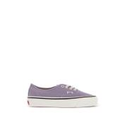 Canvas Sneaker met Contrasterende Stiksels Vans , Purple , Heren