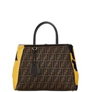 Pre-owned Canvas fendi-bags Fendi Vintage , Brown , Dames