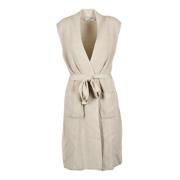 Vest Max Mara , Beige , Dames