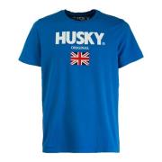 John Heren T-shirt Husky Original , Blue , Heren