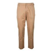 Katoen Elastaan Broek Entre amis , Brown , Heren