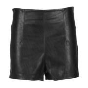 Stijlvolle polyester shorts Pinko , Black , Dames