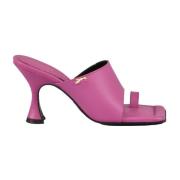 Leren Schoenen - 100% Leren Zool Patrizia Pepe , Pink , Dames