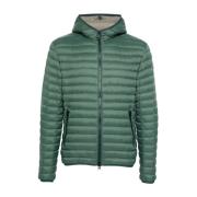 Groene Gewatteerde Hooded Donsjas Colmar , Green , Heren