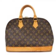 Pre-owned Fabric louis-vuitton-bags Louis Vuitton Vintage , Brown , Da...