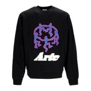 Pixel Dancer Crewneck Sweatshirt Lichtgewicht Zwart Arte Antwerp , Bla...