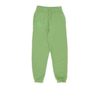 NY Yankees Groene Fleece Jogger Broek New Era , Green , Heren