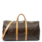 Pre-owned Canvas travel-bags Louis Vuitton Vintage , Brown , Dames