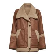 Stijlvolle Jassen Collectie Urbancode , Brown , Dames