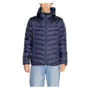 Mannen Herfst/Winter Nylon Jassen Collectie Napapijri , Blue , Heren