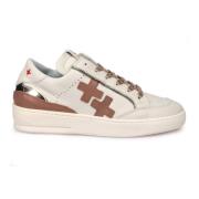 Handgemaakte leren sneakers met uitneembare binnenzool Gio+ , Beige , ...