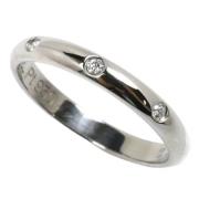 Pre-owned Platinum rings Cartier Vintage , Gray , Dames