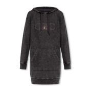 Hoodie jurk Michael Kors , Black , Dames