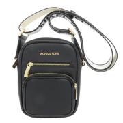 Pre-owned Leather shoulder-bags Michael Kors Pre-owned , Black , Dames