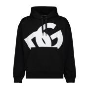 Gedrukte hoodie Dolce & Gabbana , Black , Heren