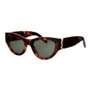 Stijlvolle zonnebril SL M94 Saint Laurent , Brown , Dames