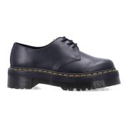 Zwarte Gesloten Schoenen 1461 Quad Stijl Dr. Martens , Black , Heren