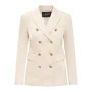 Elegante Blazers voor Vrouwen Seafarer , Beige , Dames