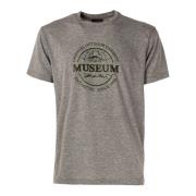 Leo Heren T-shirt Museum , Gray , Heren