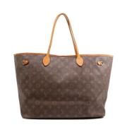 Pre-owned Canvas louis-vuitton-bags Louis Vuitton Vintage , Brown , Da...