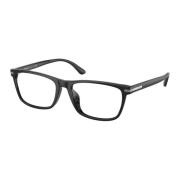 Zwarte Brillenmonturen Zonnebril Prada , Black , Unisex